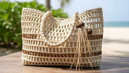 Obraz premium Handmade shopping hand bag