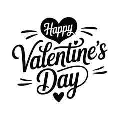 Happy Valentine s Day Greeting Card Design