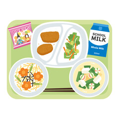 学校給食 ひなまつり献立