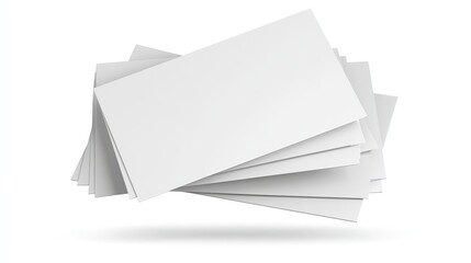 A professional business card with elegant corporate design, representing modern business identity.