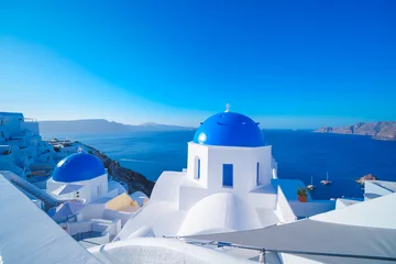 Selbstklebende Fototapeten Santorini ギリシャのサントリーニ島の美しい風景  © rika_portrait