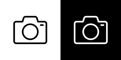 カメラのシンプルなアイコン（ベクター） © hamo
