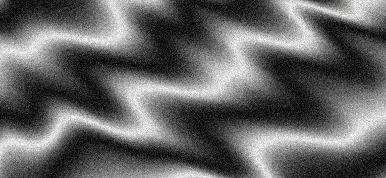 Grainy background with a sharp zigzag pattern, abstract black white noise texture poster header backdrop wallpaper banner design