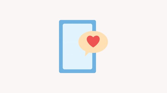 Digital Love Message.aep Animation Icon