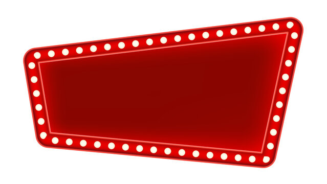 retro or movie name box with pop up