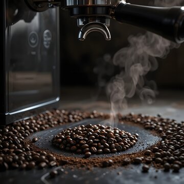 Espresso Coffee Aroma Frame