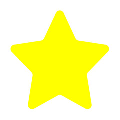 Obraz premium Lucky Star Vector Flat Icon Design