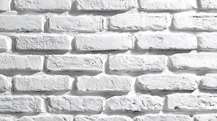 Textured White Brick Wall Surface Detail background