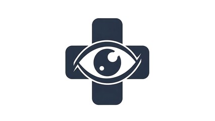 eye cross symbol