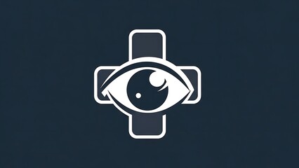 eye cross symbol