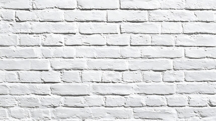 White Brick Wall Pattern with Natural Light texture