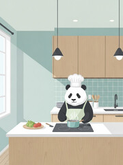 パンダのコックさん