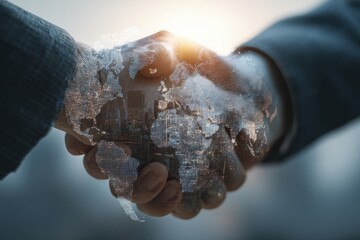 Collaboration between global businesses for shared growth and innovation in a modern economic landscape