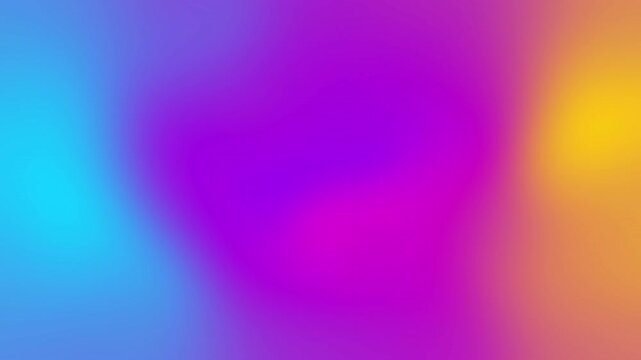 Abstract fluid gradient liquid background loop featuring moving colorful pink and purple paint for creative video 4K UHD