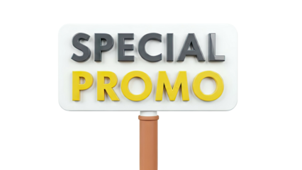 Special Promo Sign