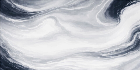 Abstract blue background of flowing water texture with a white snow pattern and frozen ice clouds reflecting winter nature beauty under a cold summer sky light