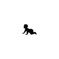 Baby silhouette