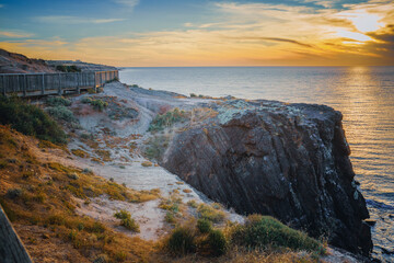 sunset on the coast © Claire