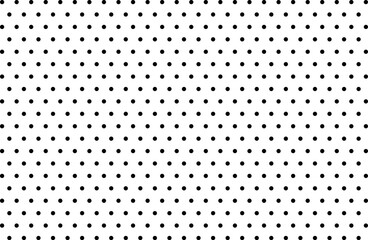 Seamless pattern of small black dots on a white background a minimalist graphic element for design projects textures and backgrounds