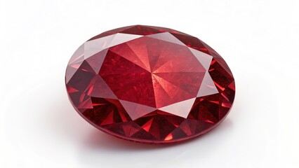 Fototapeta premium Brilliant red gems showcase exquisite beauty and elegance, making them perfect jewelry products for any occasion