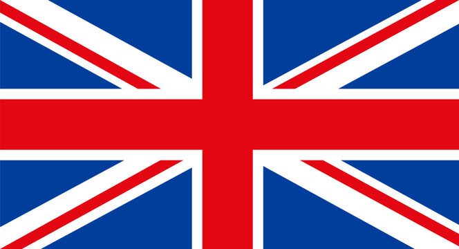 Union Jack flag displaying national symbol of Great Britain