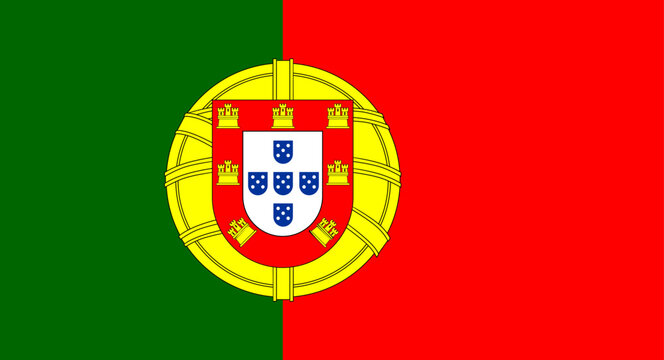 Portugal flag representing national symbol and identity