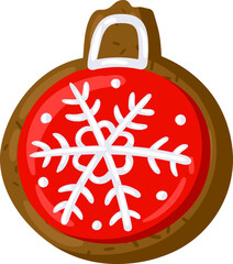 Fototapeta premium Gingerbread cookie decorating festive Christmas holiday season