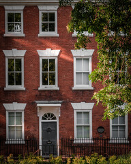 Naklejka premium old brick house