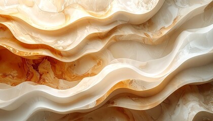 A close up of a seashell isolated on a white background with a smooth cream texture and white sweet swirl resembling fresh delicious meringue or a homemade dessert ingredient