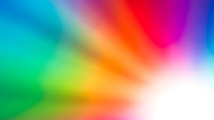 Vibrant rainbow gradient background with bright colors