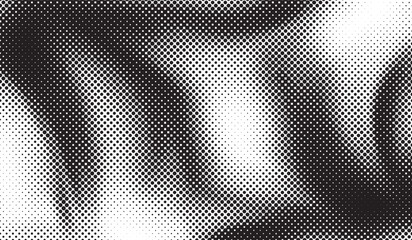 Radial wave Grunge halfton pattern dot background pixel bitmap gradient texture