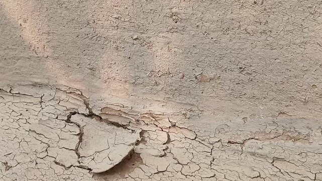 Texture of mud wall