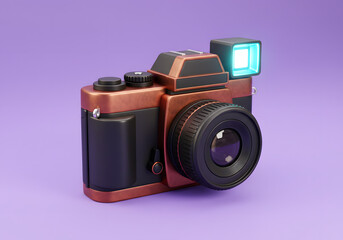 Retro style camera design