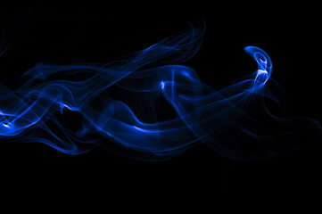 Fototapeta premium Psychedelic Colorful Smoke Abstract Background