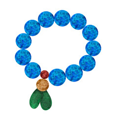 sea shells isolated on white