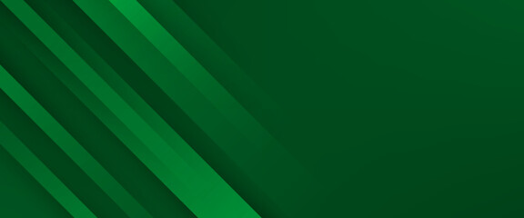 Geometric Green Background with Diagonal Stripes and Gradients. abstract gradient green background.