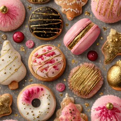 Colorful and Decorative Christmas Cookies and Treats for Celebrations