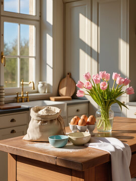  sunny spring kitchen 