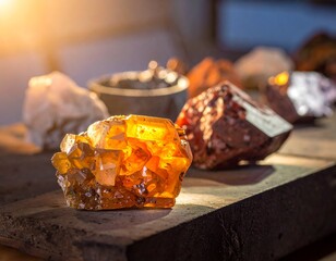 precious stones and minerals