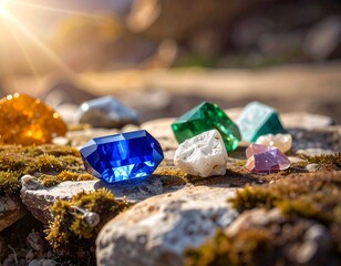 precious stones and minerals