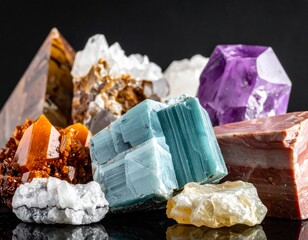 precious stones and minerals