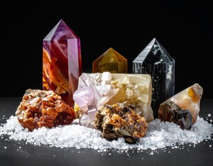 precious stones and minerals