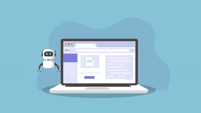 Robot Assistant Enhances Laptop User Interface Experience.