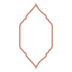 Terracotta Ornate Decorative Frame