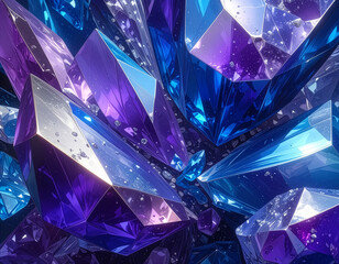 キラキラと輝く美しい宝石の装飾