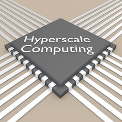 Hyperscale Computing concept