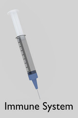 SYRINGE - medical concept