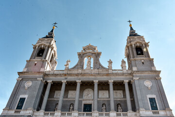Obraz premium The Cathedral of Saint Mary the Royal of the Almudena