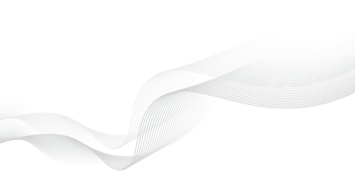 Abstract wave digital element for certificate design. Curved wavy lines design. Eps 10