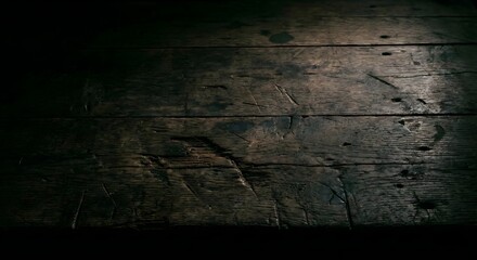 Dark Wooden Texture with Subtle Distressed Look